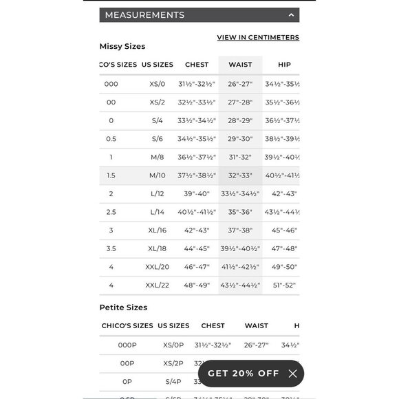 Chicos So Slimming Girlfriend Raw Hem Crop Jeans~Size 0.5 (S/6)~Light Blue - Picture 10 of 10